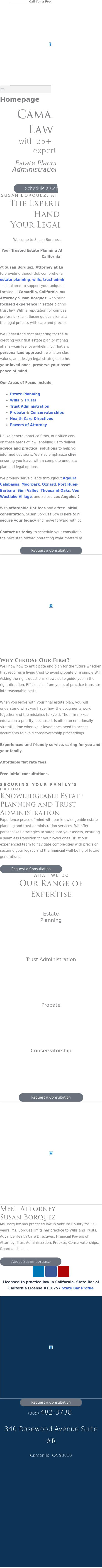 Susan Borquez, Attorney At Law - Camarillo CA Lawyers