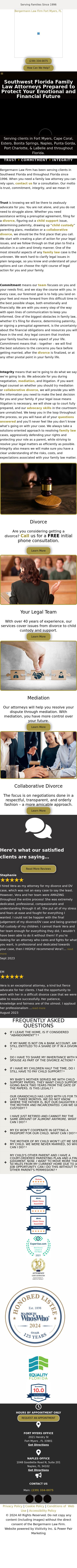 The Bergermann Law Firm - Fort Myers FL Lawyers