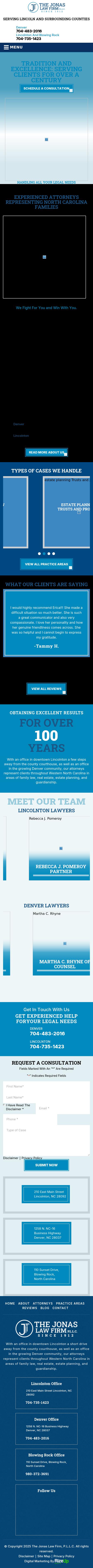 The Jonas Law Firm, P.L.L.C. - Denver NC Lawyers