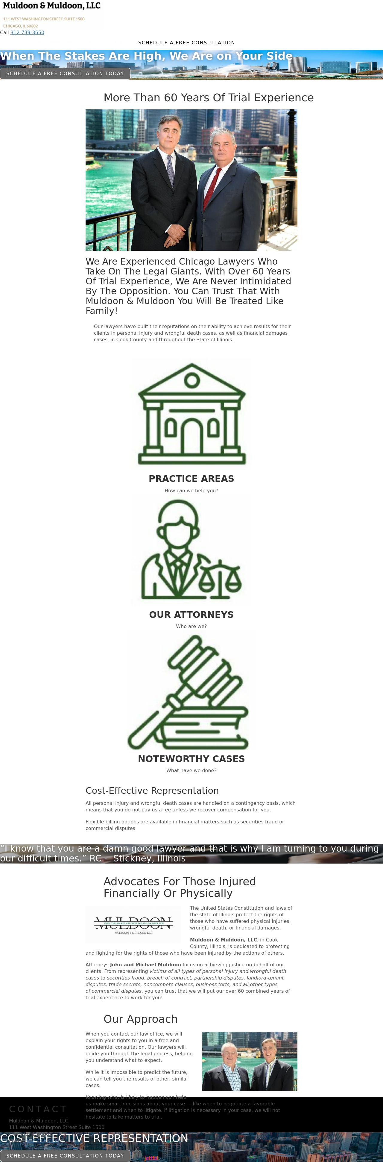 Muldoon & Muldoon, LLC - Chicago IL Lawyers