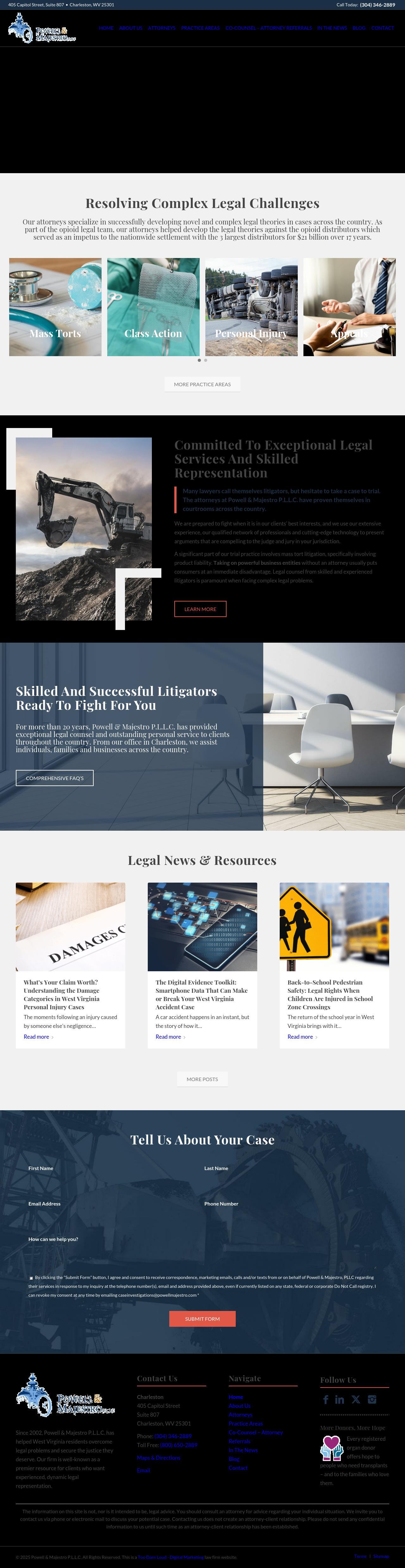 Powell & Majestro P.L.L.C. - Charleston WV Lawyers