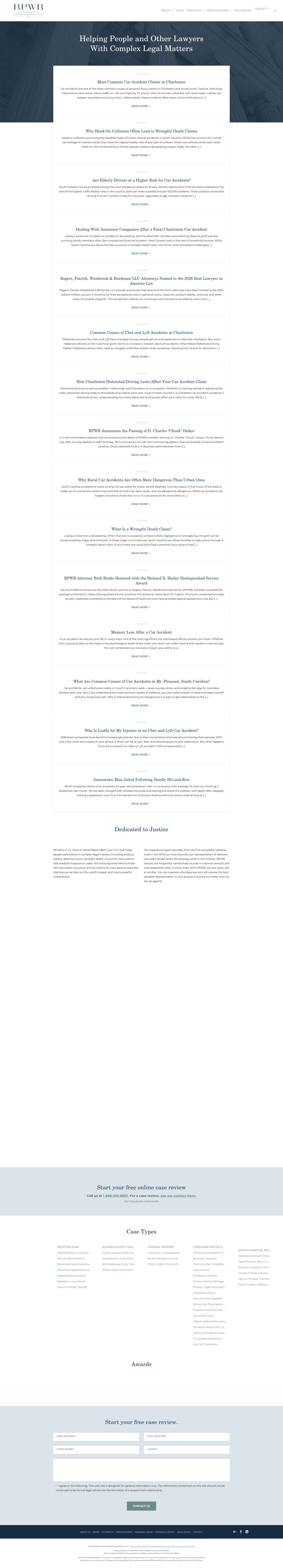 Richardson, Patrick, Westbrook & Brickman, LLC - Edwardsville IL Lawyers
