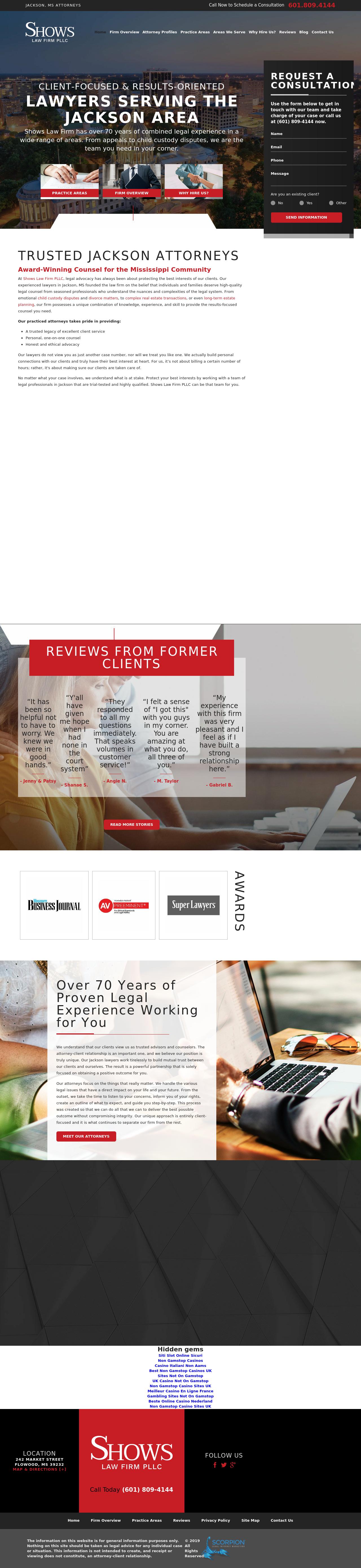 Shows Law Firm PLLC - Flowood MS Lawyers