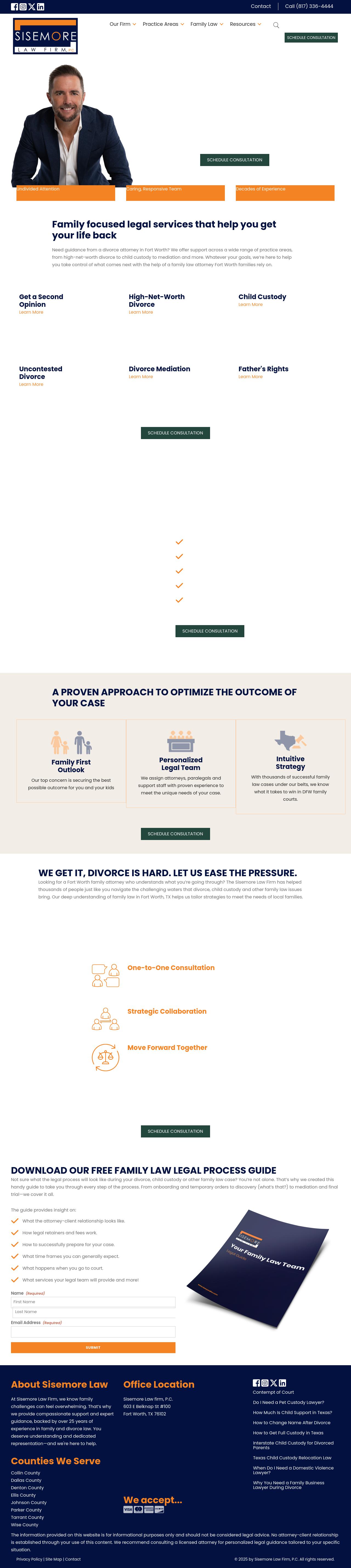 Sisemore Law Firm - Fort Worth TX Lawyers