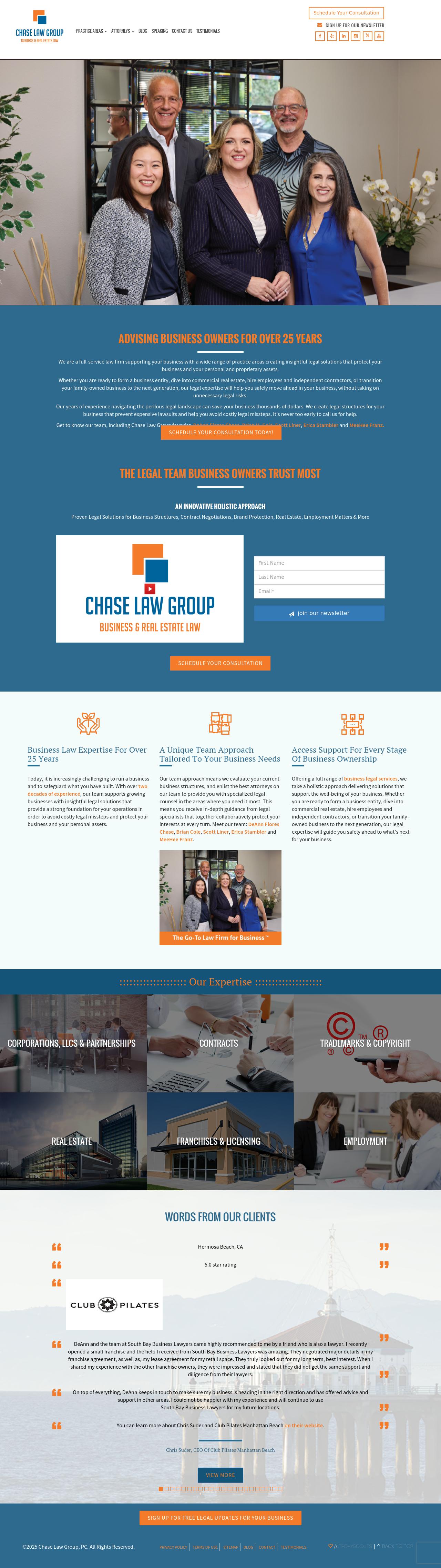 South Bay Business Lawyers - Manhattan Beach CA Lawyers