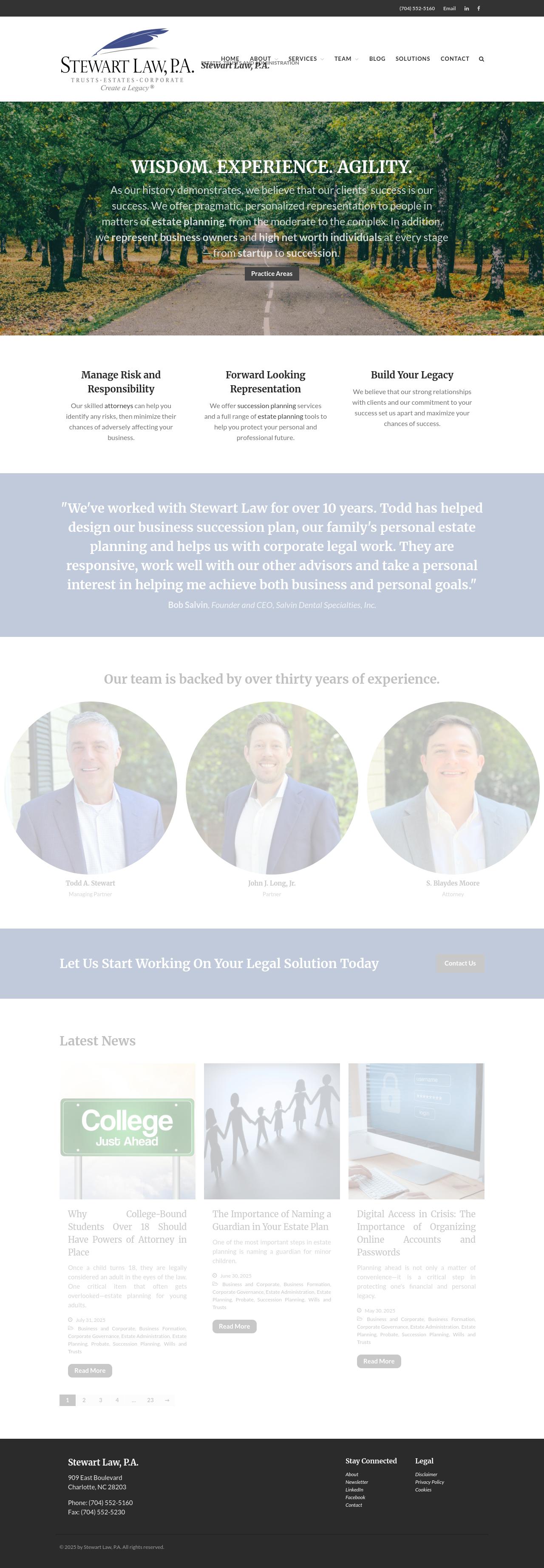 Stewart Law, P.A. - Charlotte NC Lawyers
