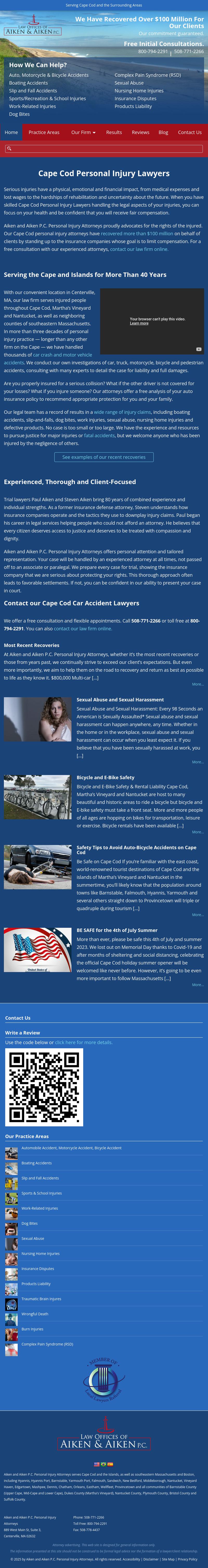 Aiken & Aiken P.C. - Hyannis MA Lawyers