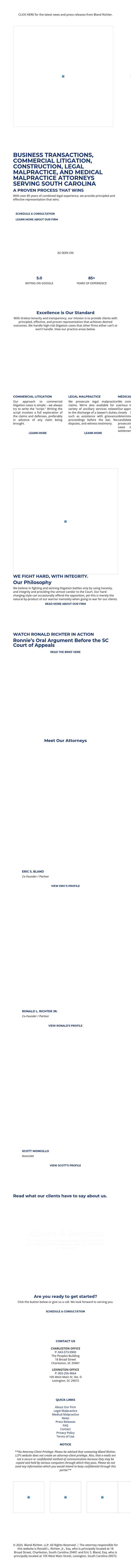 Bland Richter, LLP - Charleston SC Lawyers