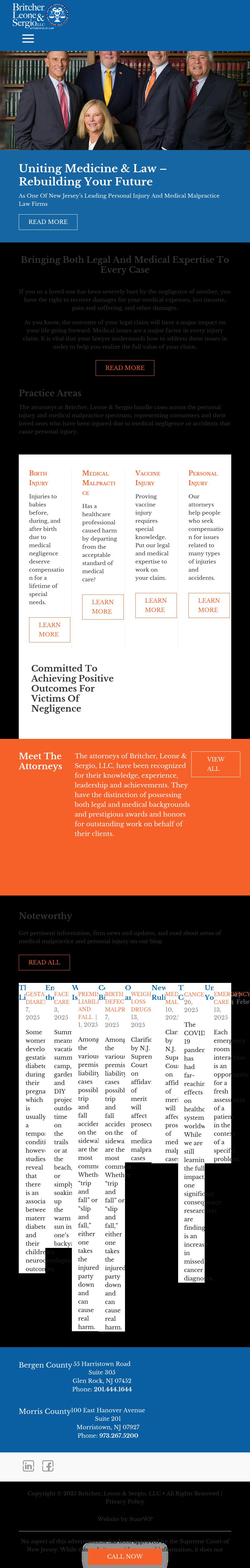 Britcher Leone & Roth LLC - Glen Rock NJ Lawyers