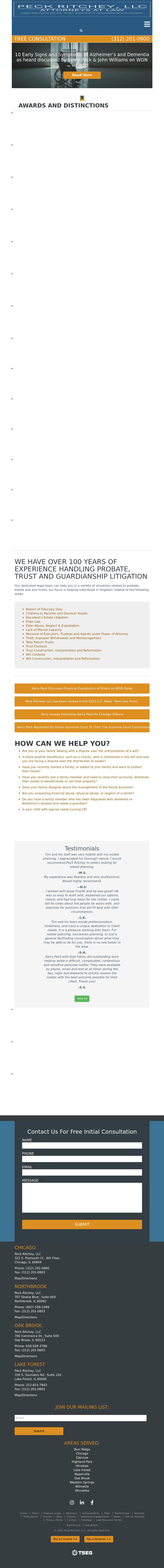 Peck Ritchey, LLC - Chicago IL Lawyers