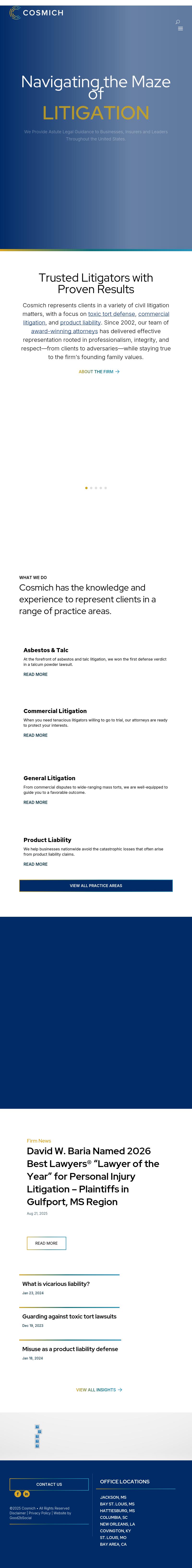 Cosmich Simmons & Brown, PLLC - Cincinnati OH Lawyers