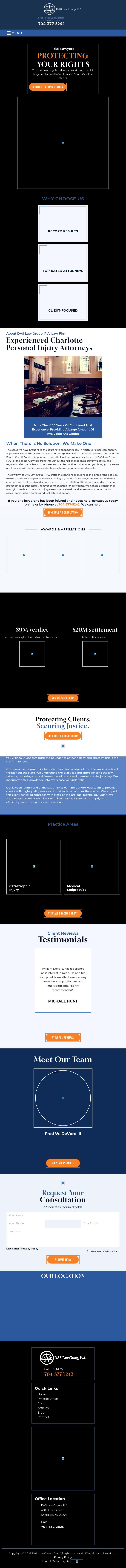 DeVore, Acton & Stafford, P.A. - Charlotte NC Lawyers