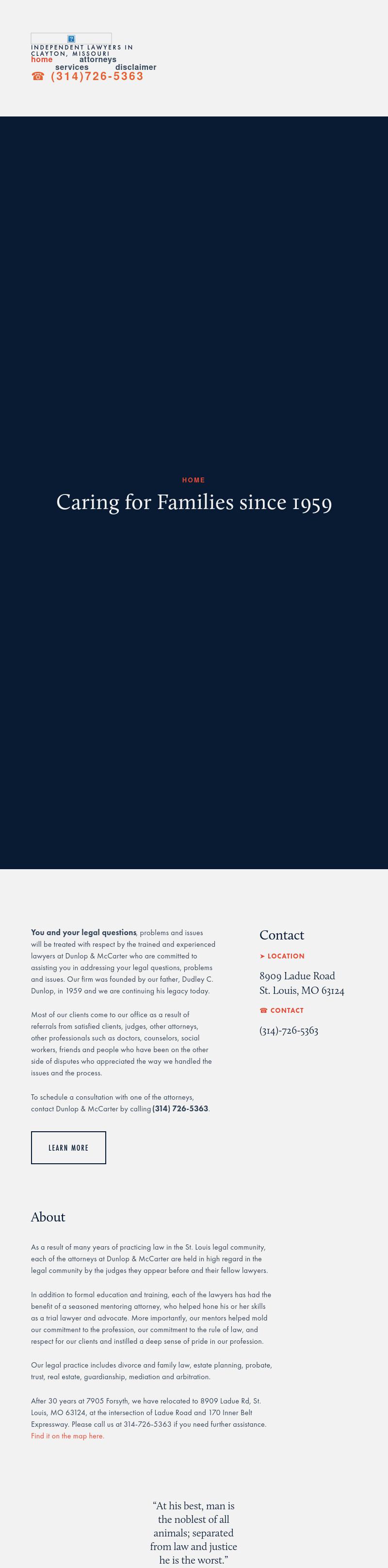 Dunlop, McCarter & Granneman - St. Louis (Clayton) MO Lawyers