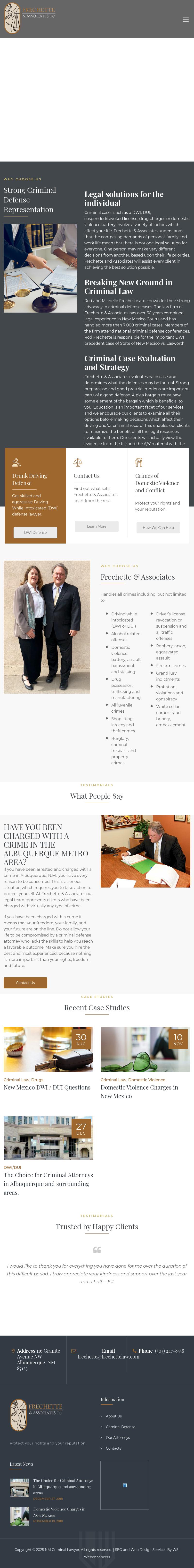 Frechette & Associates, PC - Albuquerque NM Lawyers