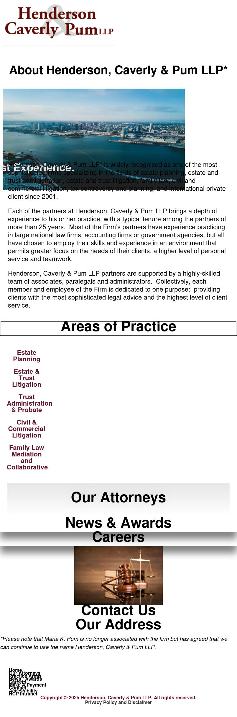 Henderson, Caverly, Pum & Charney LLP - San Diego CA Lawyers
