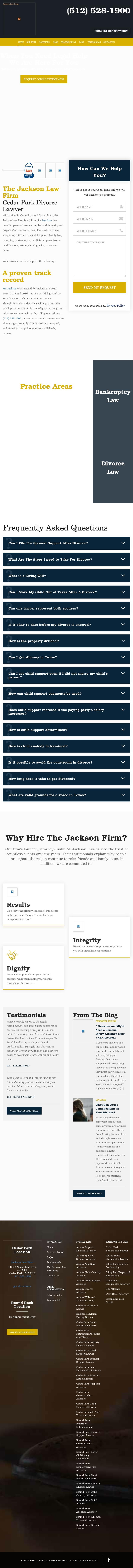 Jackson Law Firm - Cedar Park TX Lawyers