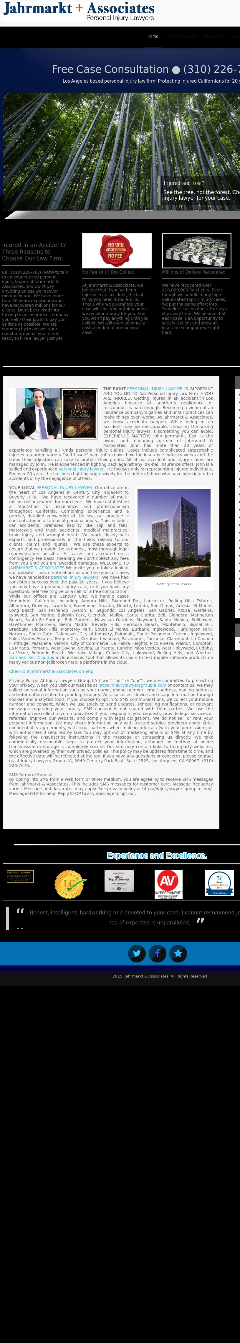 Jahrmarkt & Associates - Los Angeles CA Lawyers