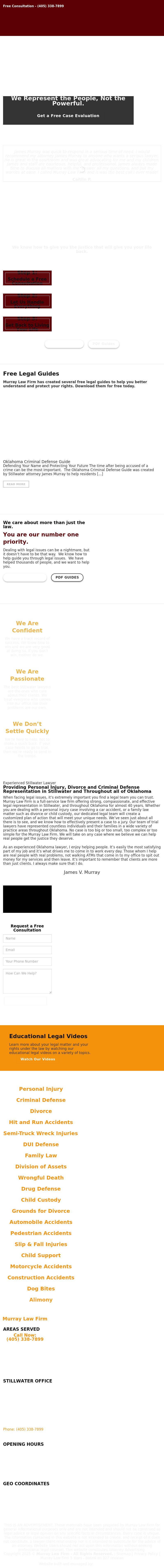 James V. Murray & Associates - Stillwater OK Lawyers
