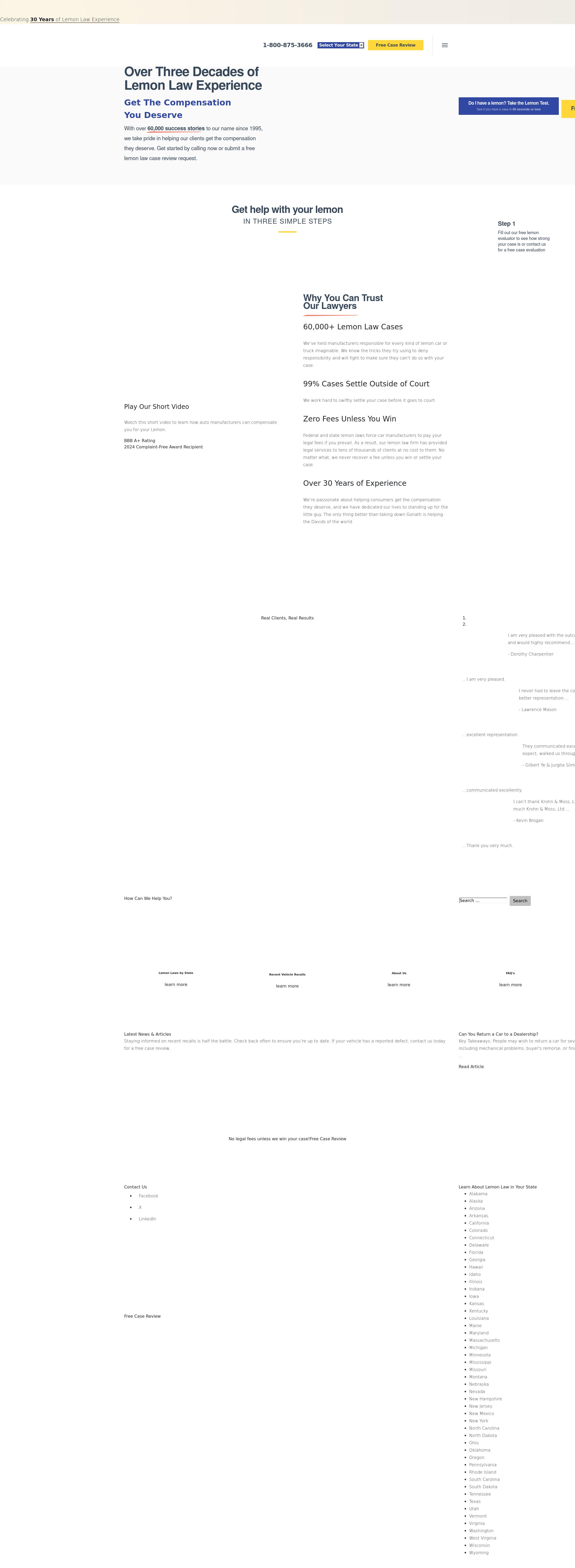 Krohn & Moss Ltd - Independence OH Lawyers