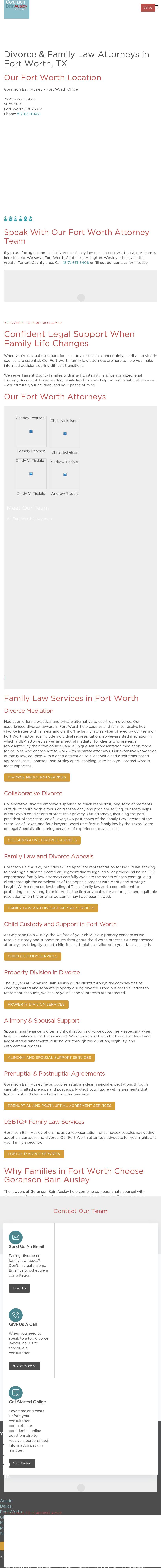 Law Office of Gary L. Nickelson - Fort Worth TX Lawyers