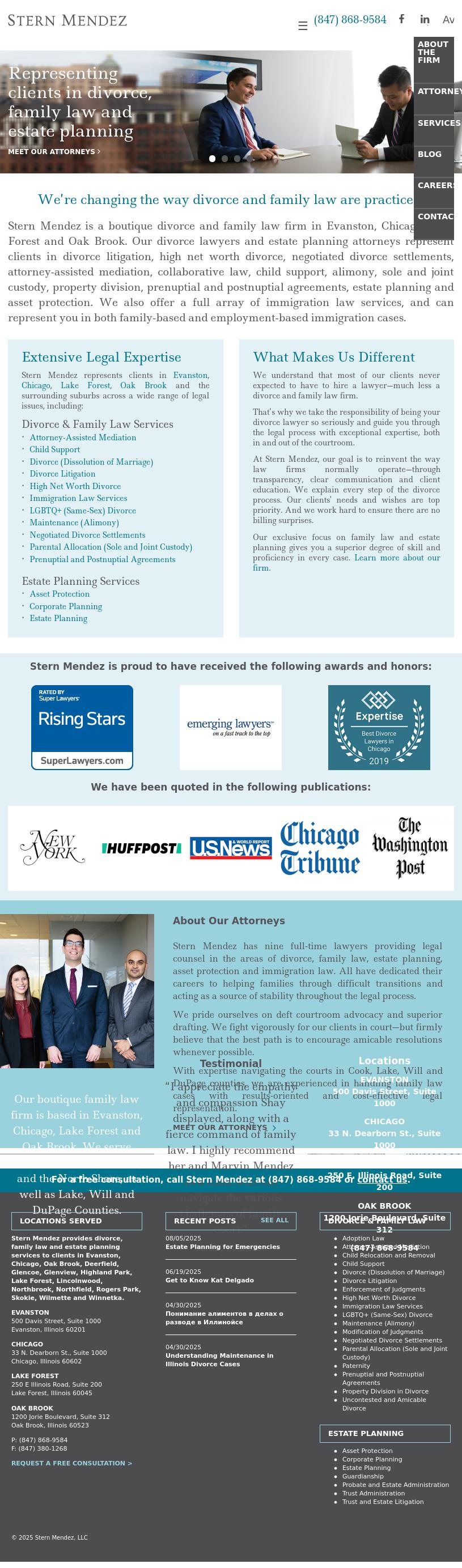 Law Offices of Joshua E. Stern - Evanston IL Lawyers