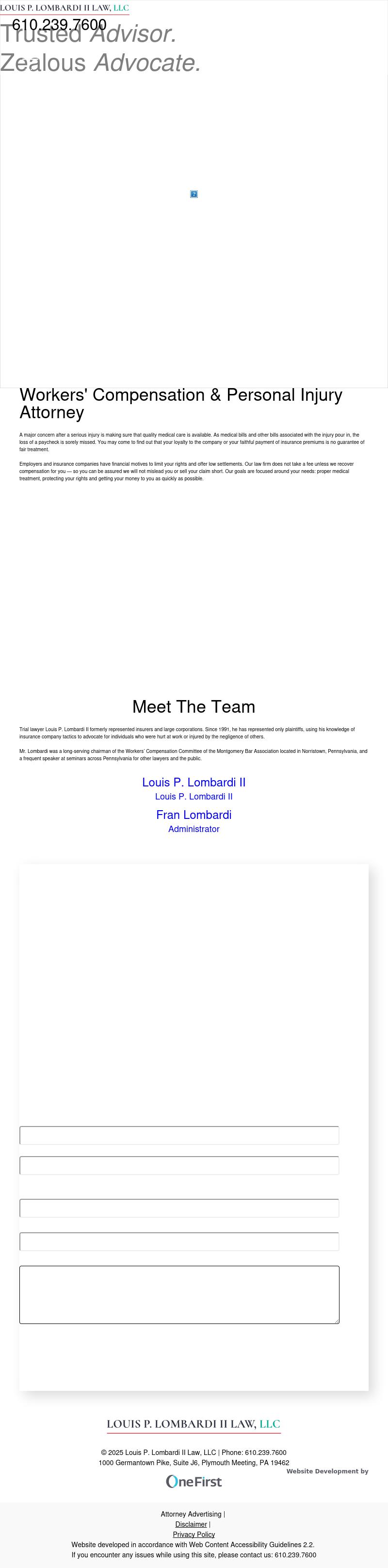 Louis P. Lombardi II & Associates - Plymouth Meeting PA Lawyers