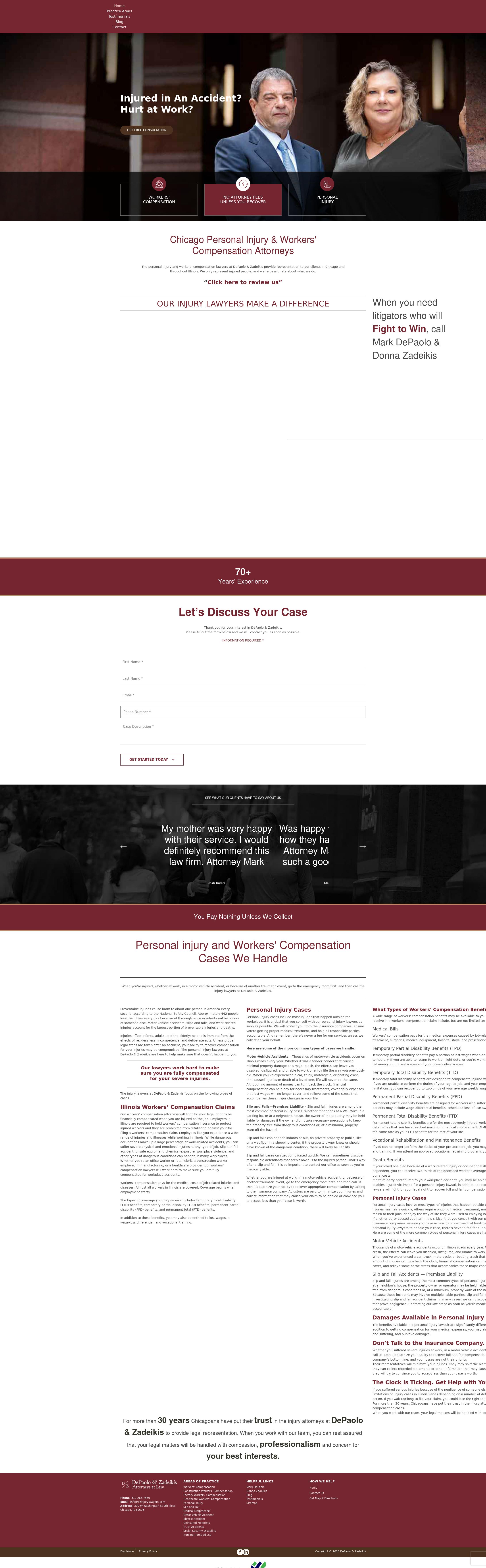 DePaolo & Zadeikis - Chicago IL Lawyers