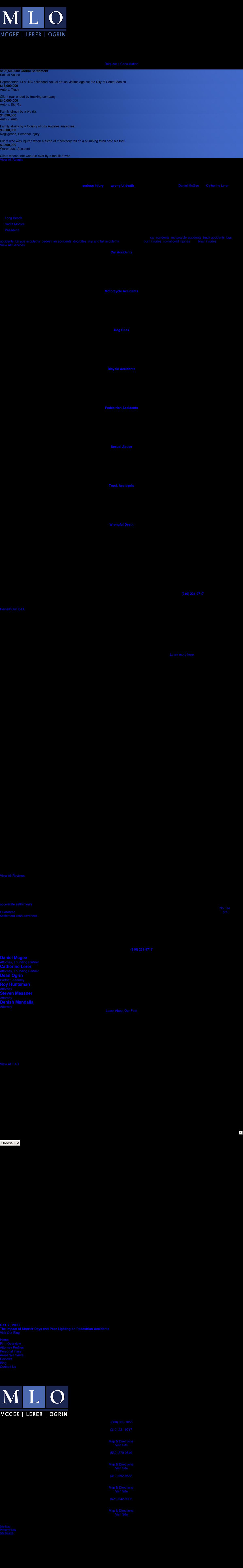 McGEE, LERER & Associates - Santa Monica CA Lawyers