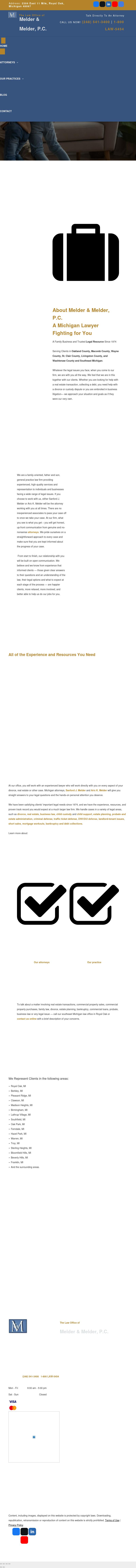 Melder & Melder, P.C. - Royal Oak MI Lawyers