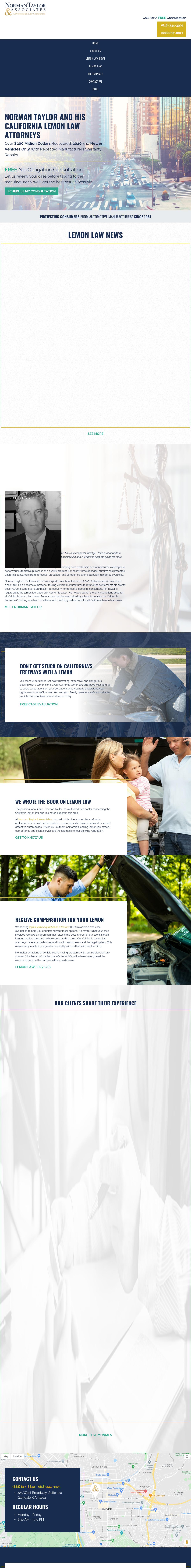 Norman Taylor & Associates - Glendale CA Lawyers