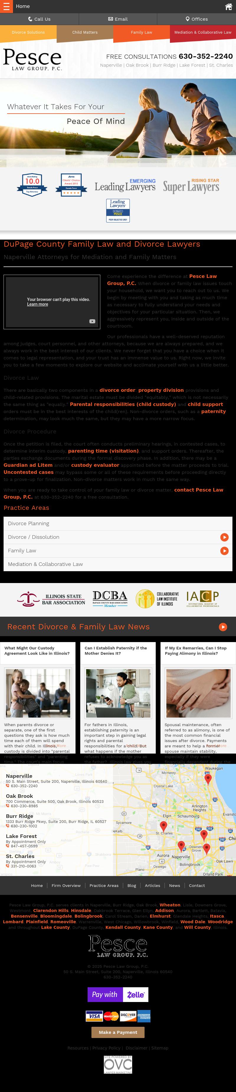Pesce Law Group, P.C. - Naperville IL Lawyers