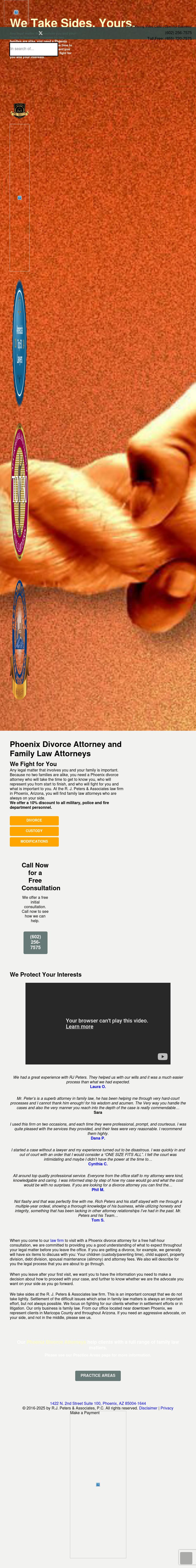 R.J. Peters & Associates PC - Phoenix AZ Lawyers