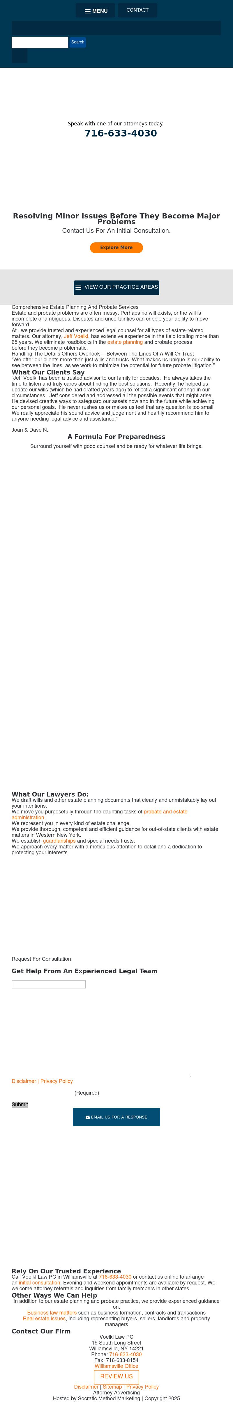 Robshaw, Mr. John  - Williamsville NY Lawyers