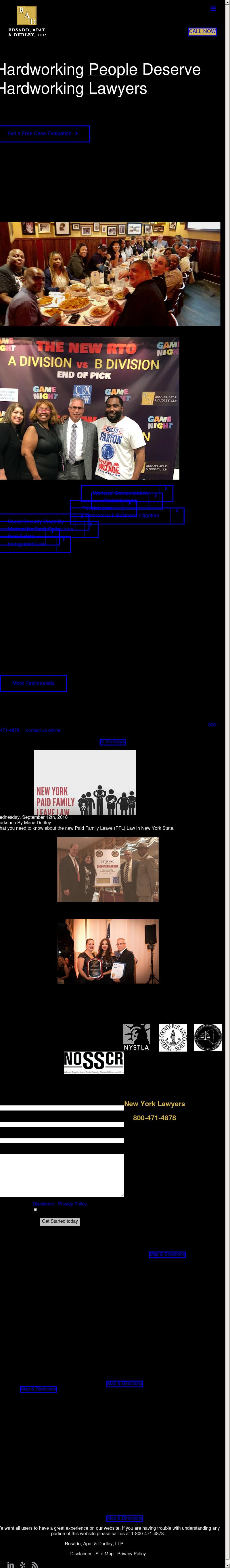 Rosado, Chechanover, Apat & Dudley, LLP - Bronx NY Lawyers