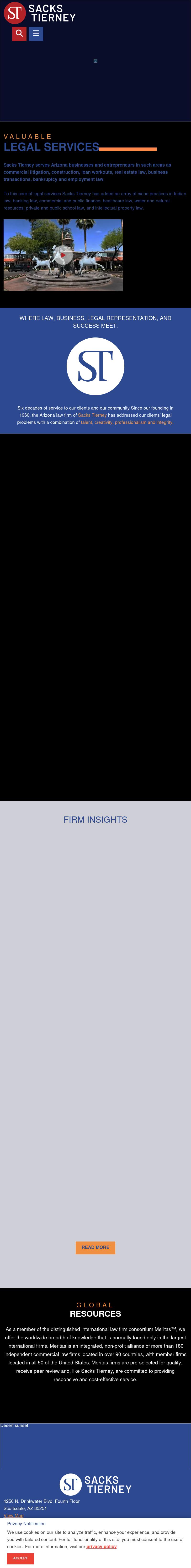 Sacks Tierney P.A. - Scottsdale AZ Lawyers