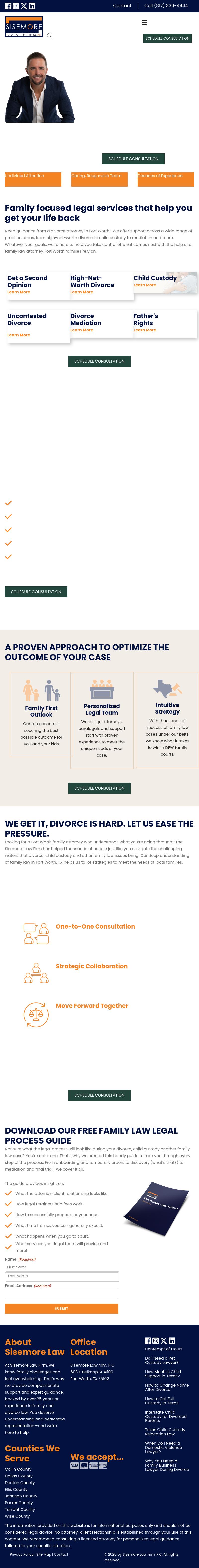 Sisemore Law Firm - Fort Worth TX Lawyers