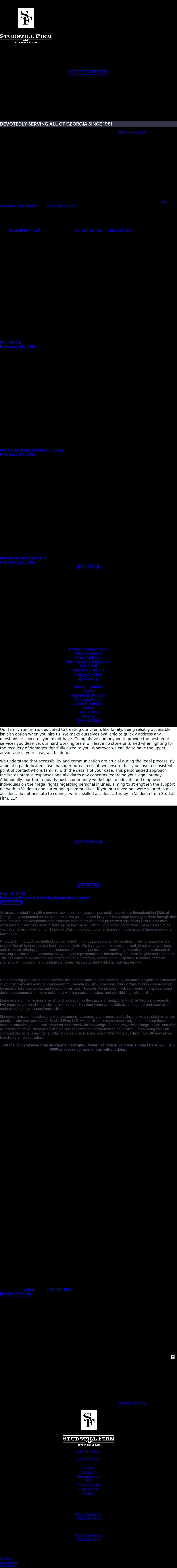 Studstill Firm, LLP - Nashville GA Lawyers