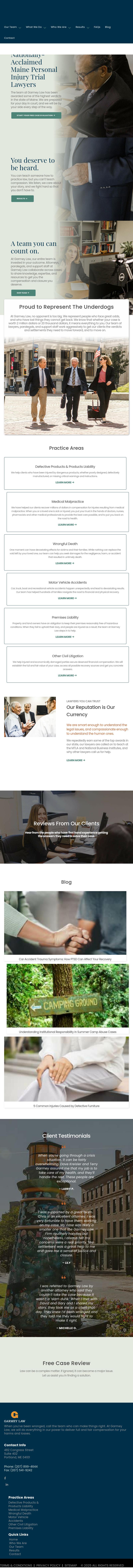 Terry Garmey & Assoc - Portland ME Lawyers