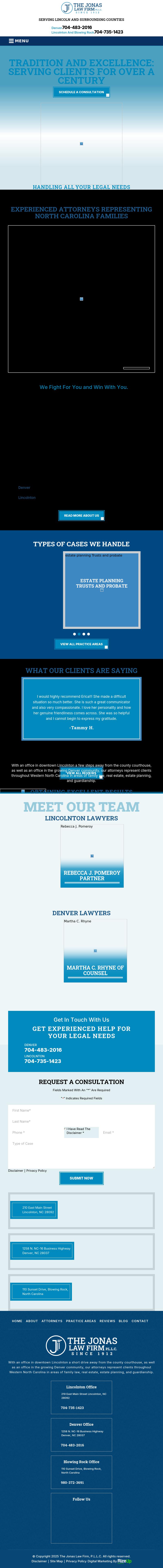 The Jonas Law Firm, P.L.L.C. - Denver NC Lawyers