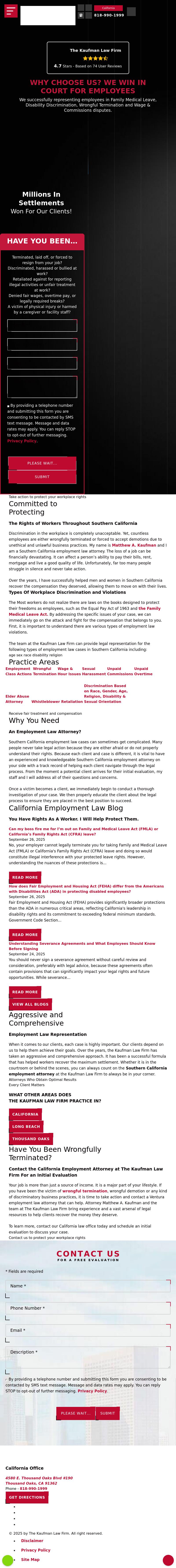 The Kaufman Law Firm - Westlake Village CA Lawyers