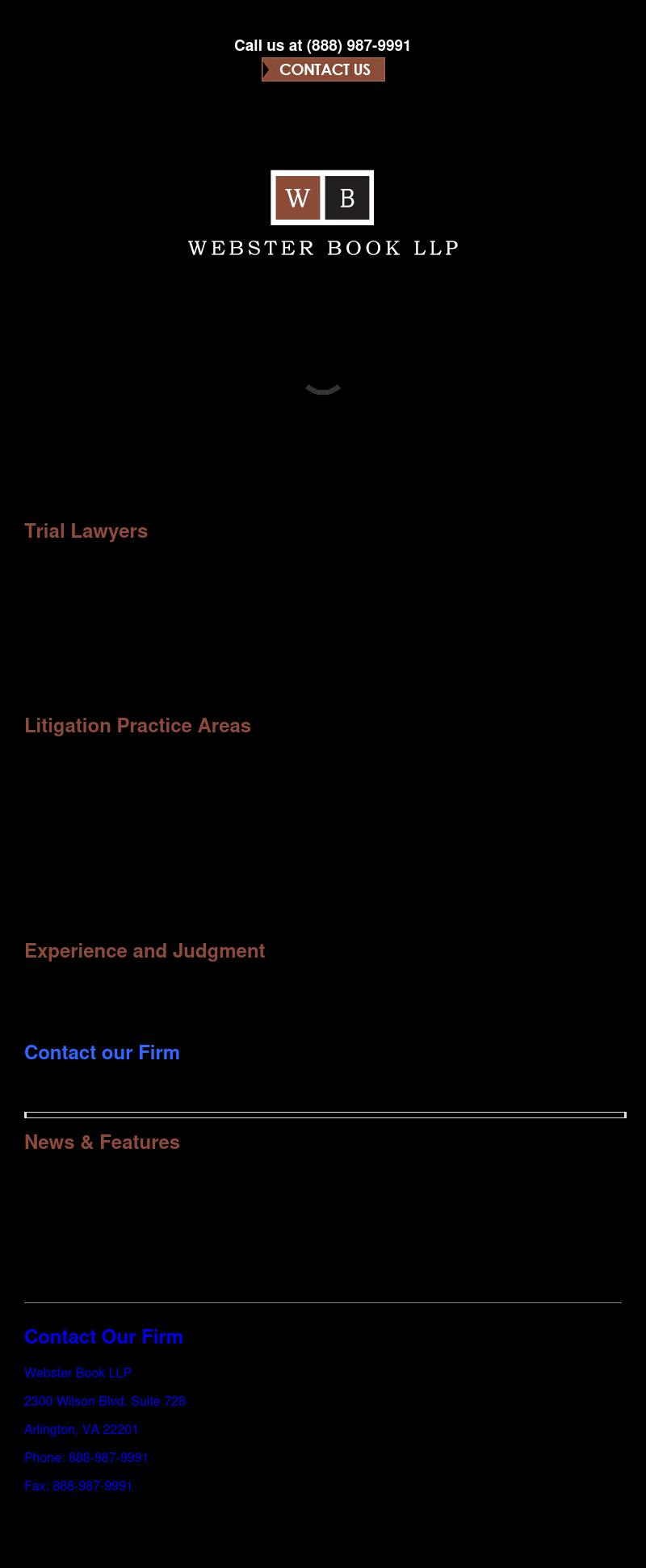Webster Book LLP - Alexandria VA Lawyers