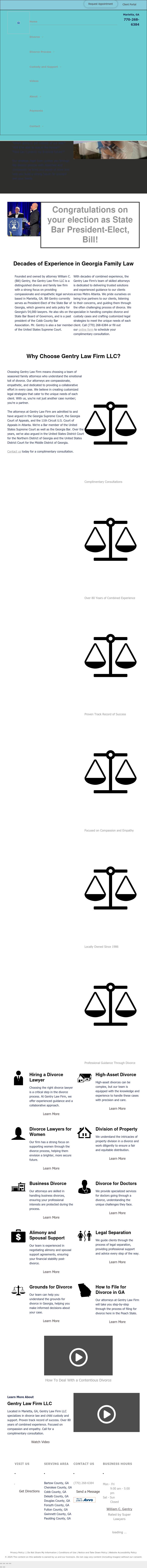 William C. Gentry Attorney at Law - Marietta GA Lawyers