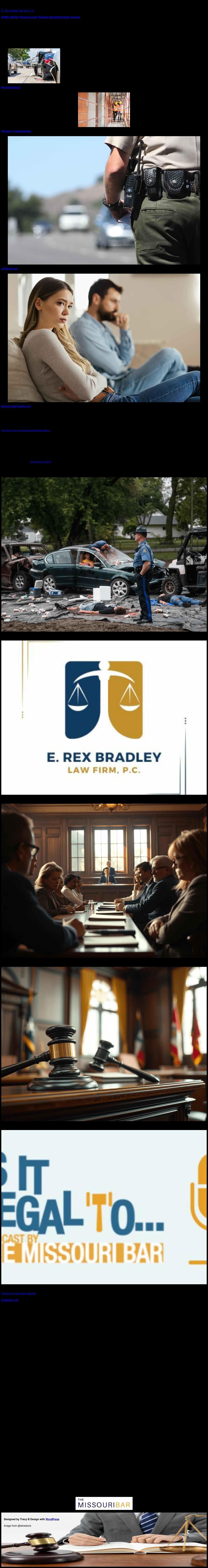 The E. Rex Bradley Law Firm, P.C. - Louisiana MO Lawyers