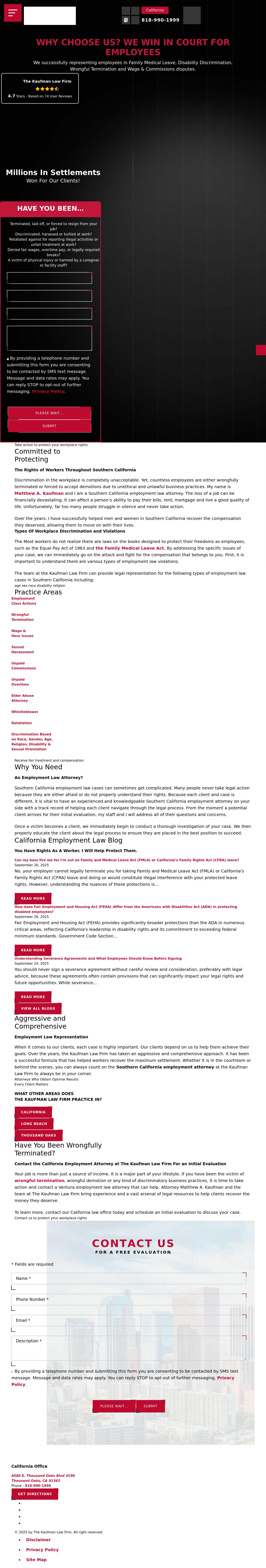The Kaufman Law Firm - Westlake Village CA Lawyers