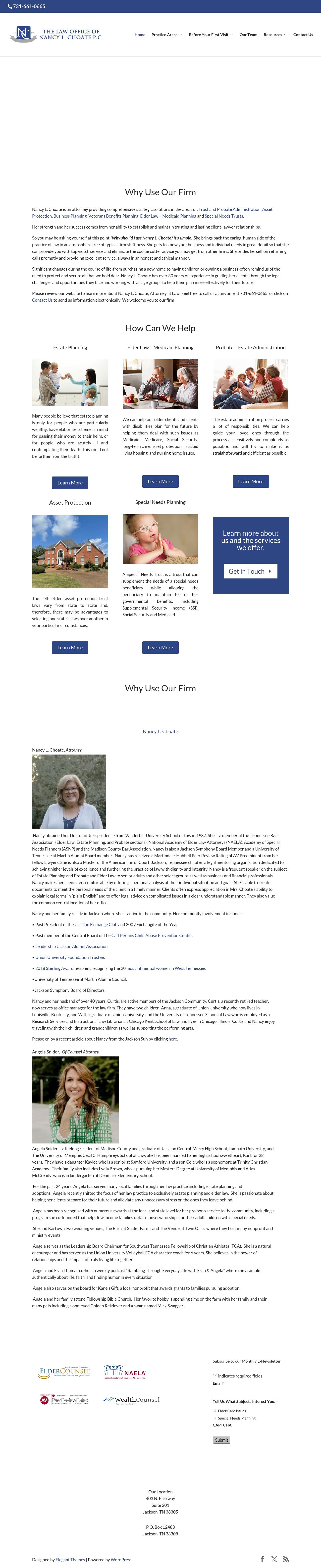 The Law Office of Nancy L. Choate P.C. - Jackson TN Lawyers