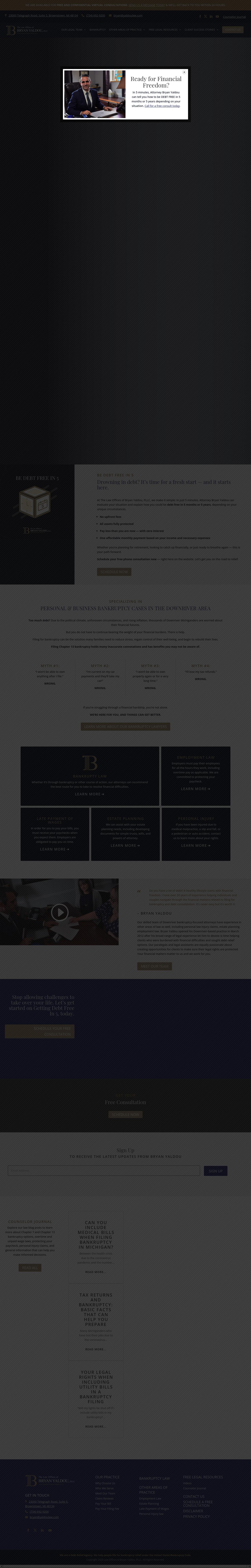 The Law Offices of Bryan Yaldou, PLLC - Southfield MI Lawyers