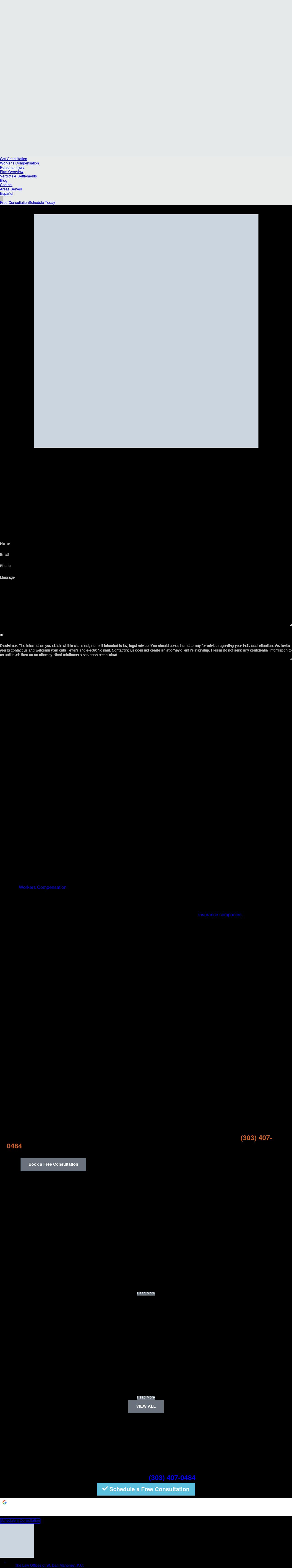 The Law Offices of W. Dan Mahoney, P.C. - Denver CO Lawyers