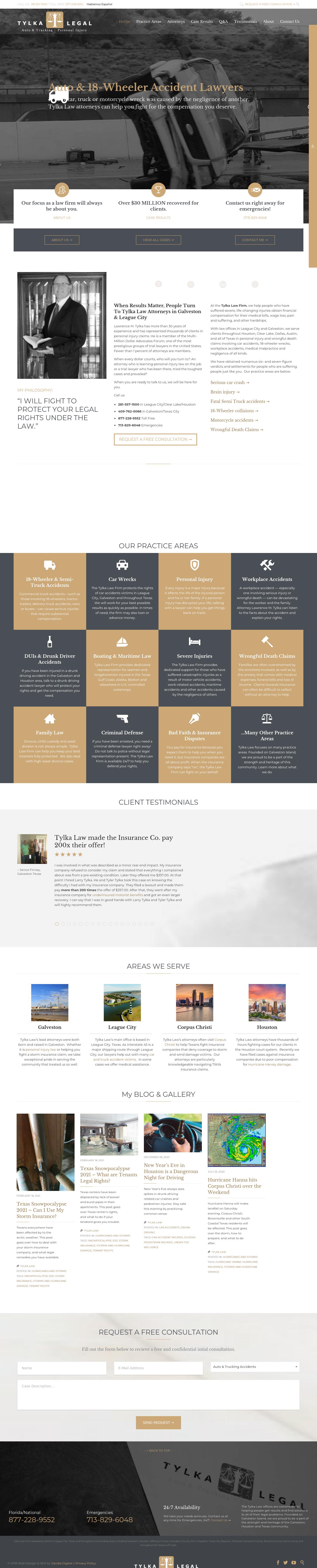 Tylka Law Firm and Mediation Center - Galveston TX Lawyers